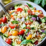 Savory Orzo Pasta Salad: Fresh Mediterranean Delight 6 Orzo Pasta Salad