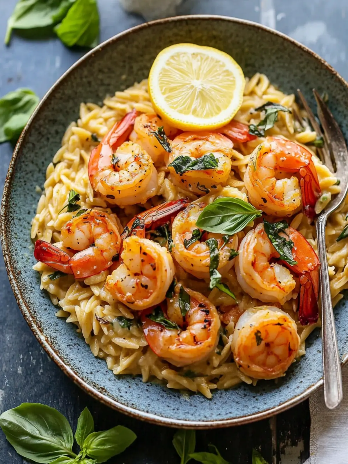 Savor Spicy Southern Style Shrimp with Lemon Basil Orzo Today 4 Spicy Southern Style Shrimp with Lemon Basil Orzo.
