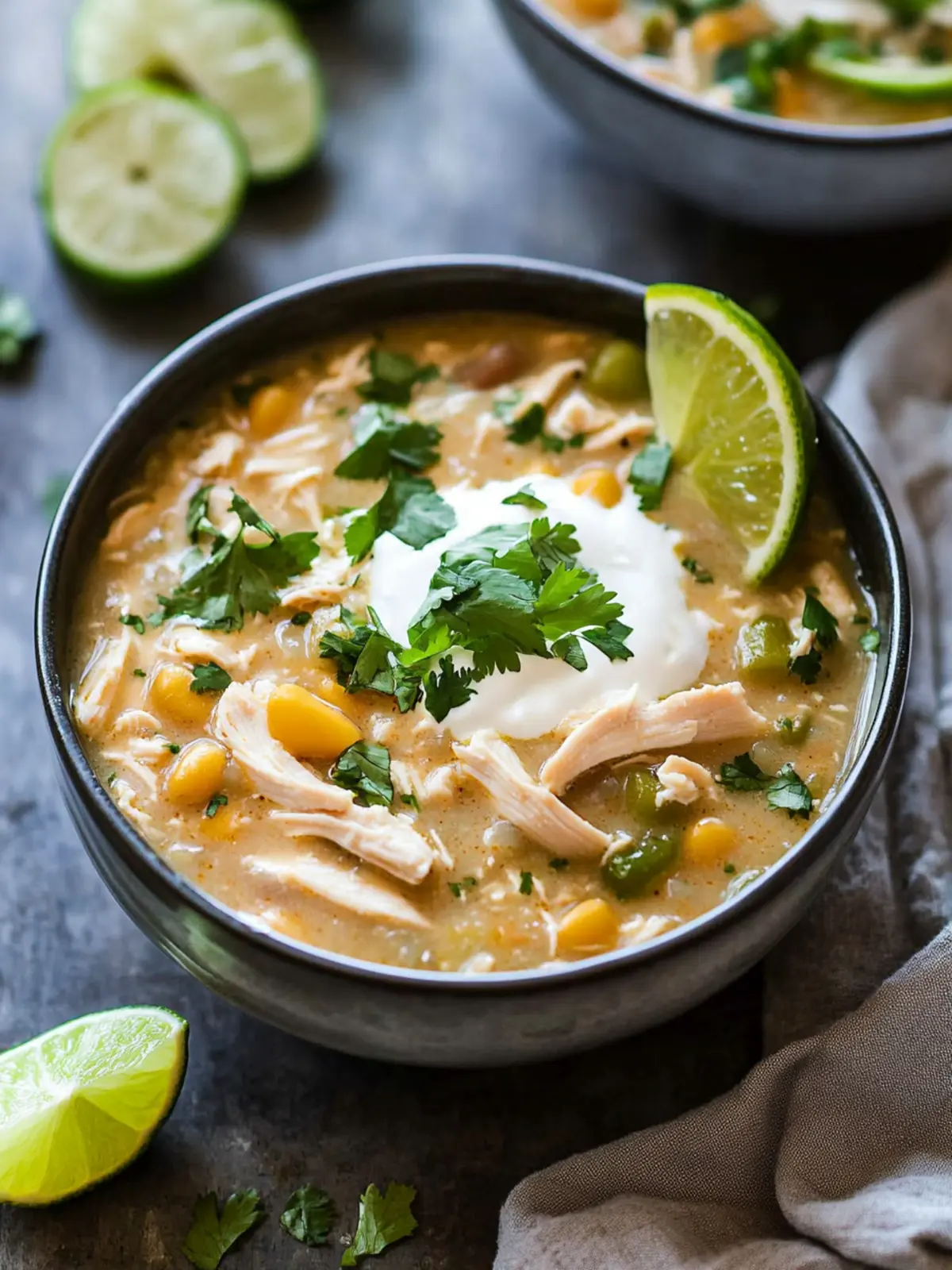 Crockpot White Chicken Chili