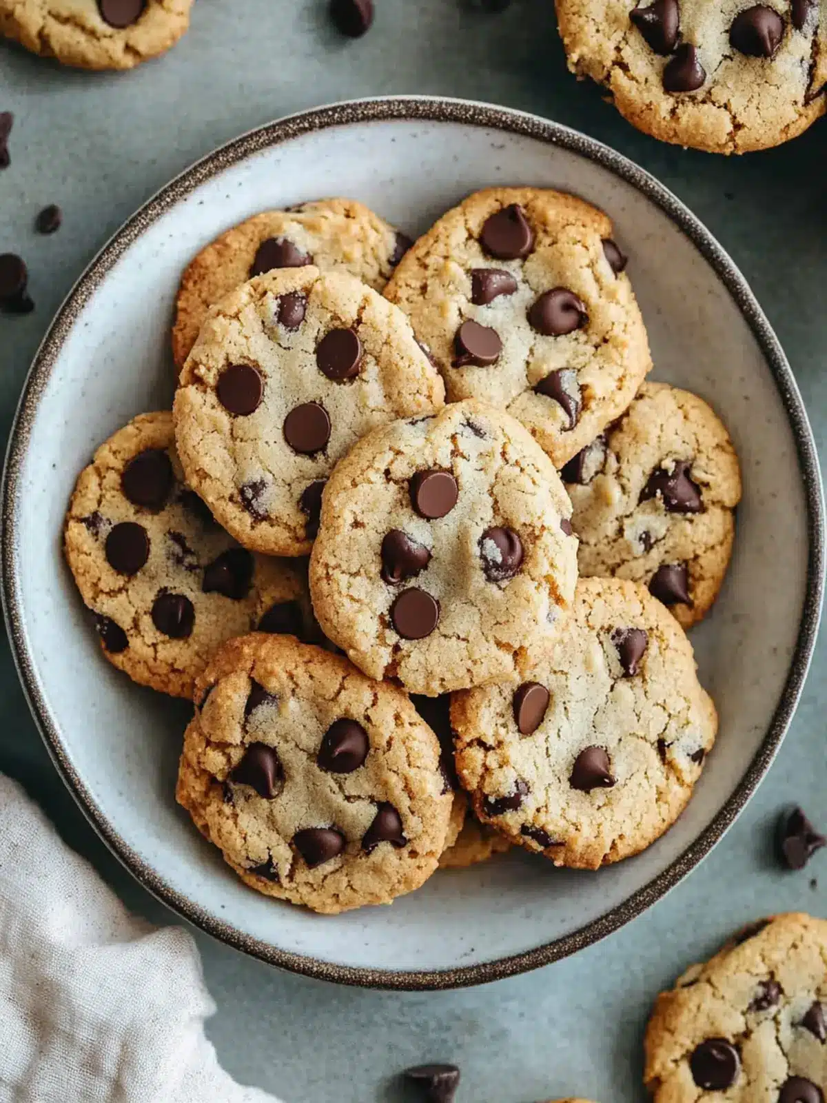 Healthy Chocolate Chip Cookies