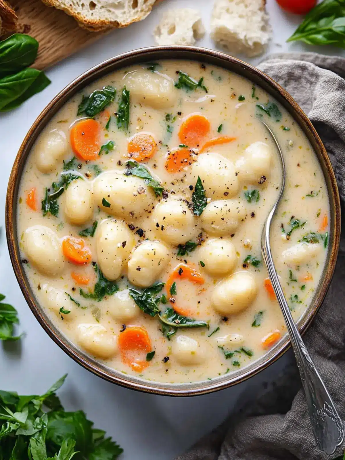 Olive Garden Vegan Gnocchi Soup