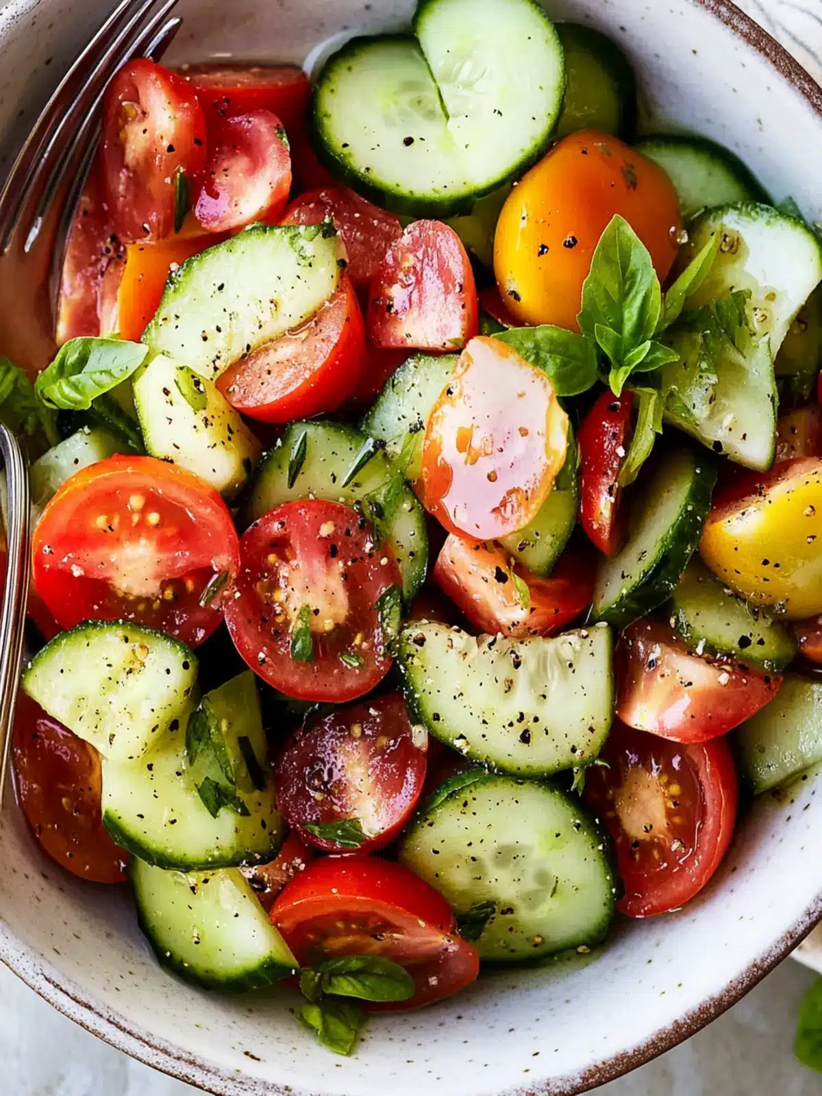 Cucumber Tomato Salad