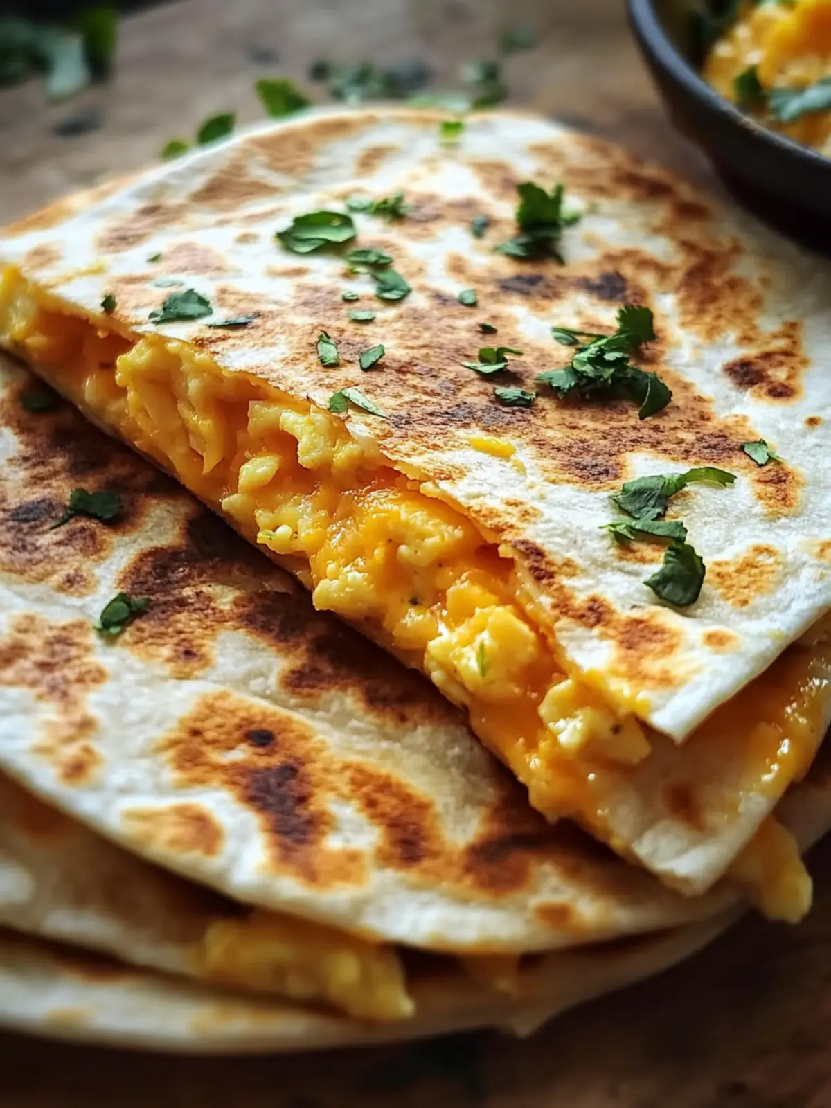Cheddar Egg Quesadilla Recipe for Quick Breakfast Bliss 2 Cheddar Egg Quesadilla Recipe
