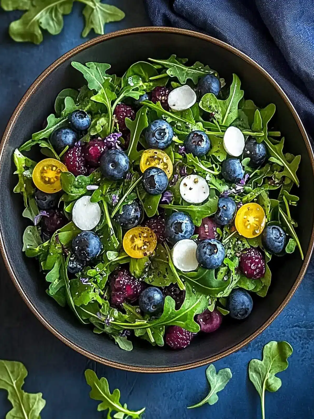 Blueberry Arugula Herb Salad: Freshness in Every Bite 5 Blueberry Arugula Herb Salad