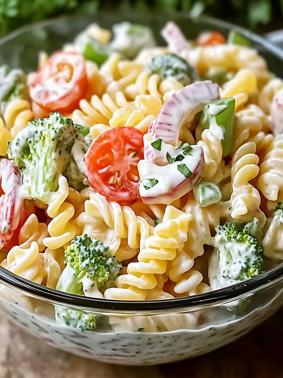 Fresh Ranch Pasta Salad