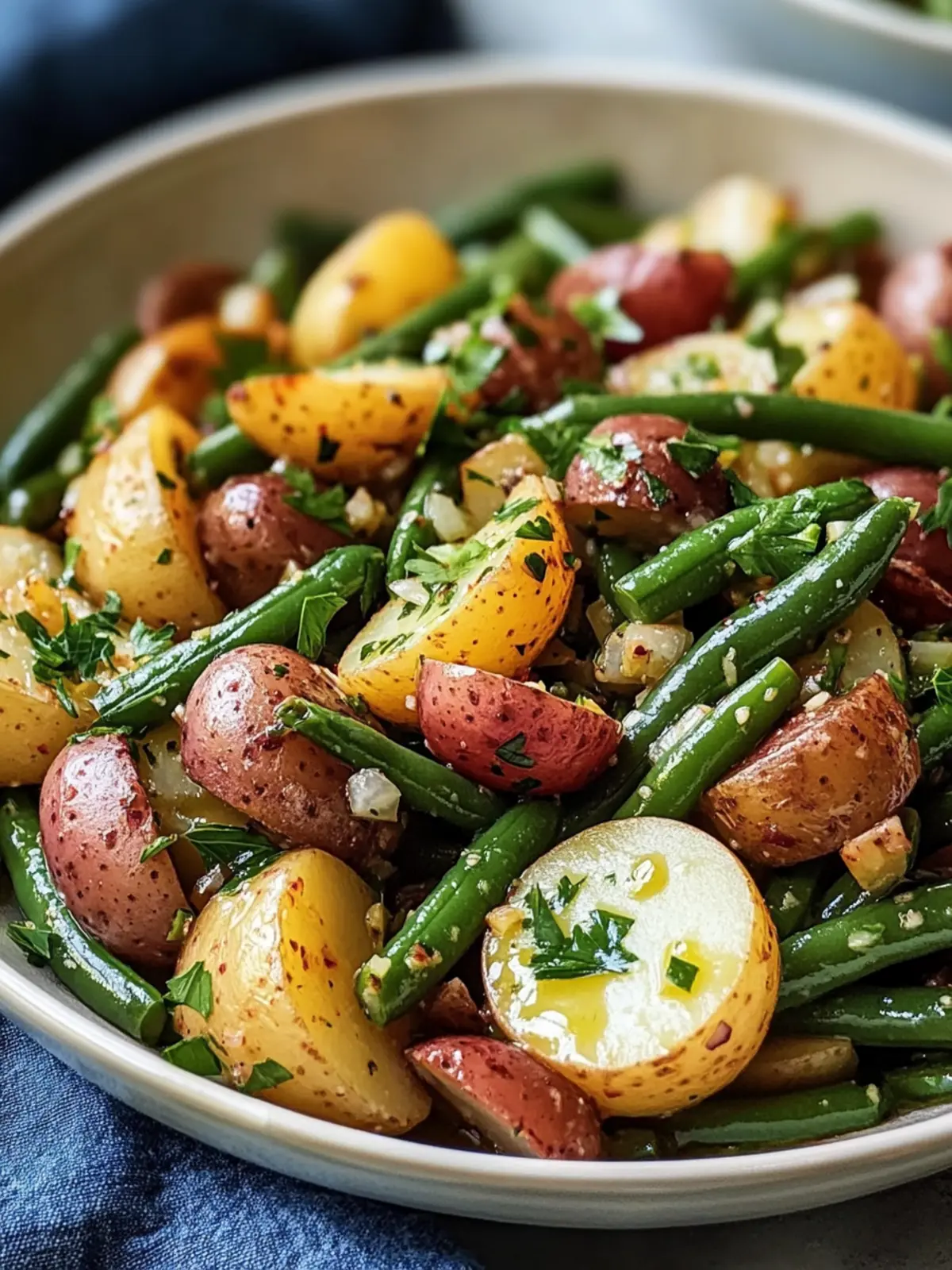 Delicious French-Style Potato and Green Bean Salad to Love 4 French-Style Potato and Green Bean Salad