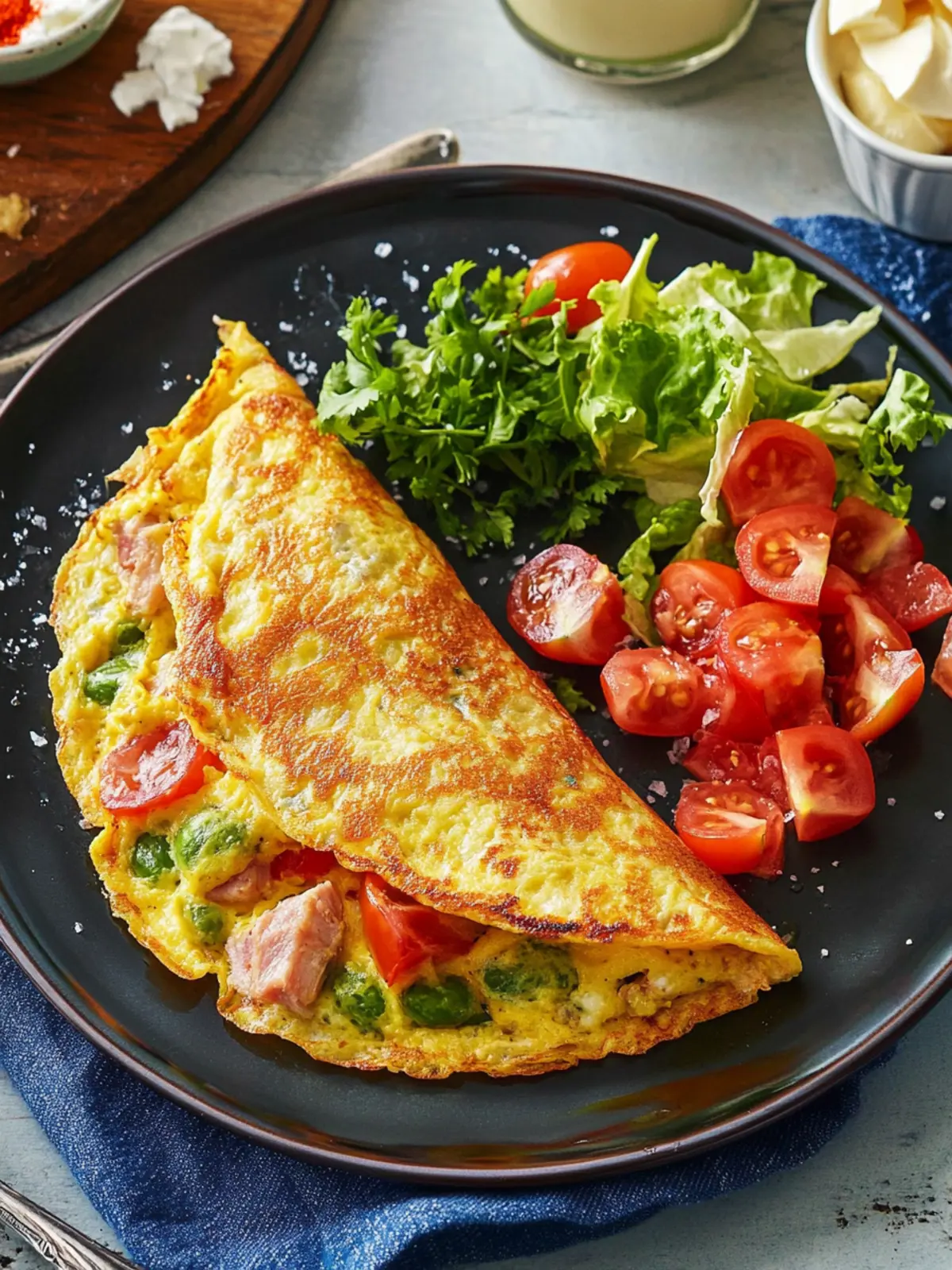 Savory Western Omelette: A Quick Hearty Breakfast Delight 5 Western Omelette