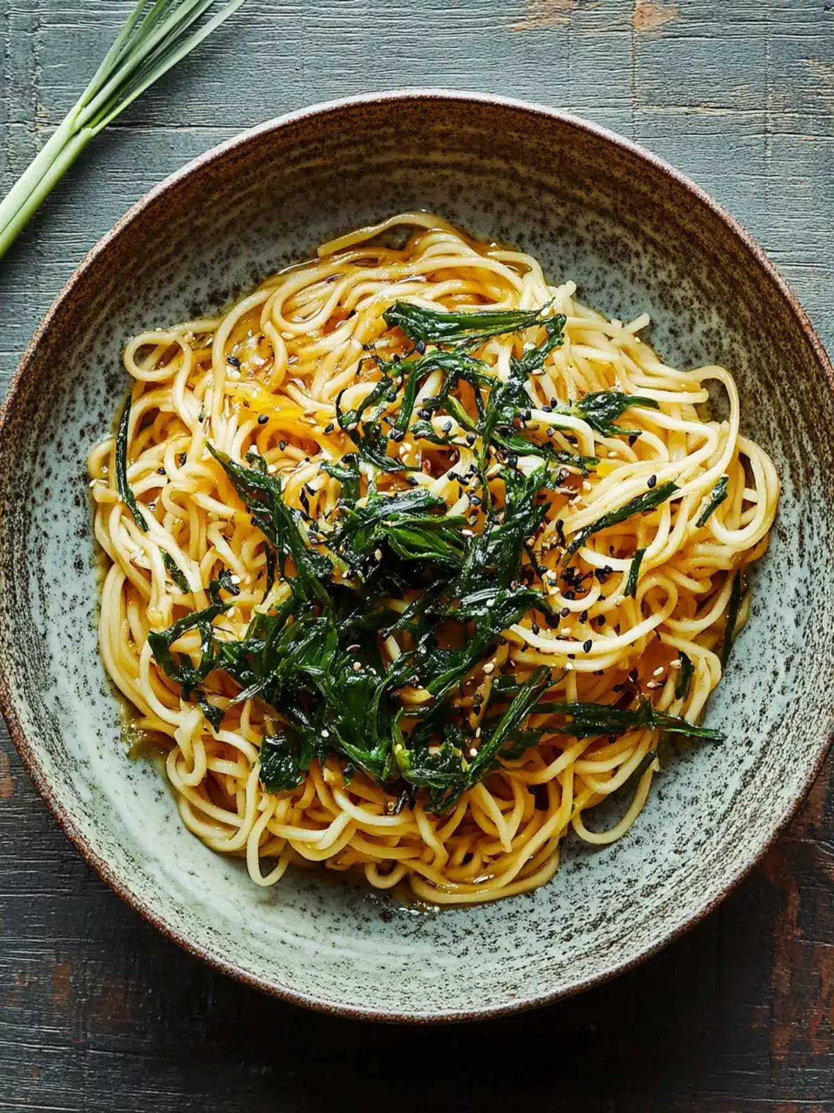 Scallion-Oil Noodles: Celebrate Lunar New Year with Flavor! 5 Scallion-Oil Noodles-Longevity noodles recipe for Lunar New Year