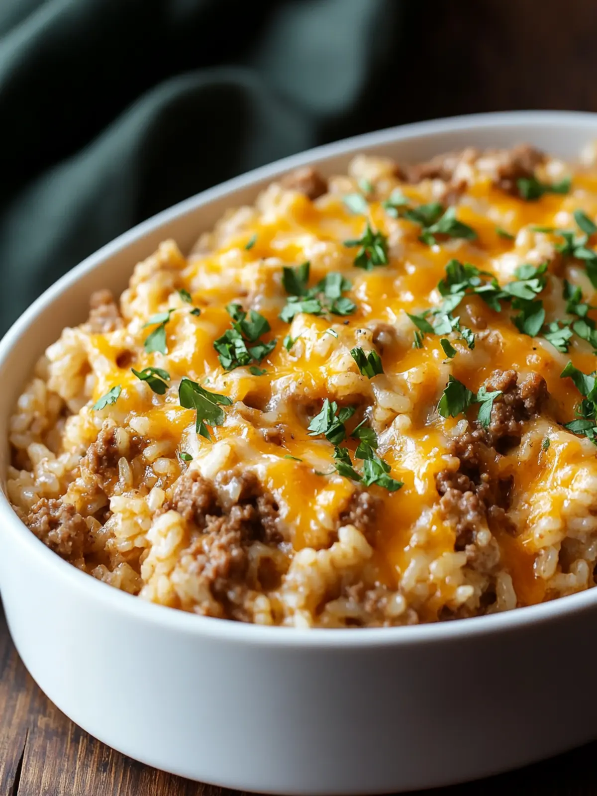 Cheesy Ground Beef and Rice Casserole for Cozy Family Nights 5 Cheesy Ground Beef and Rice Casserole