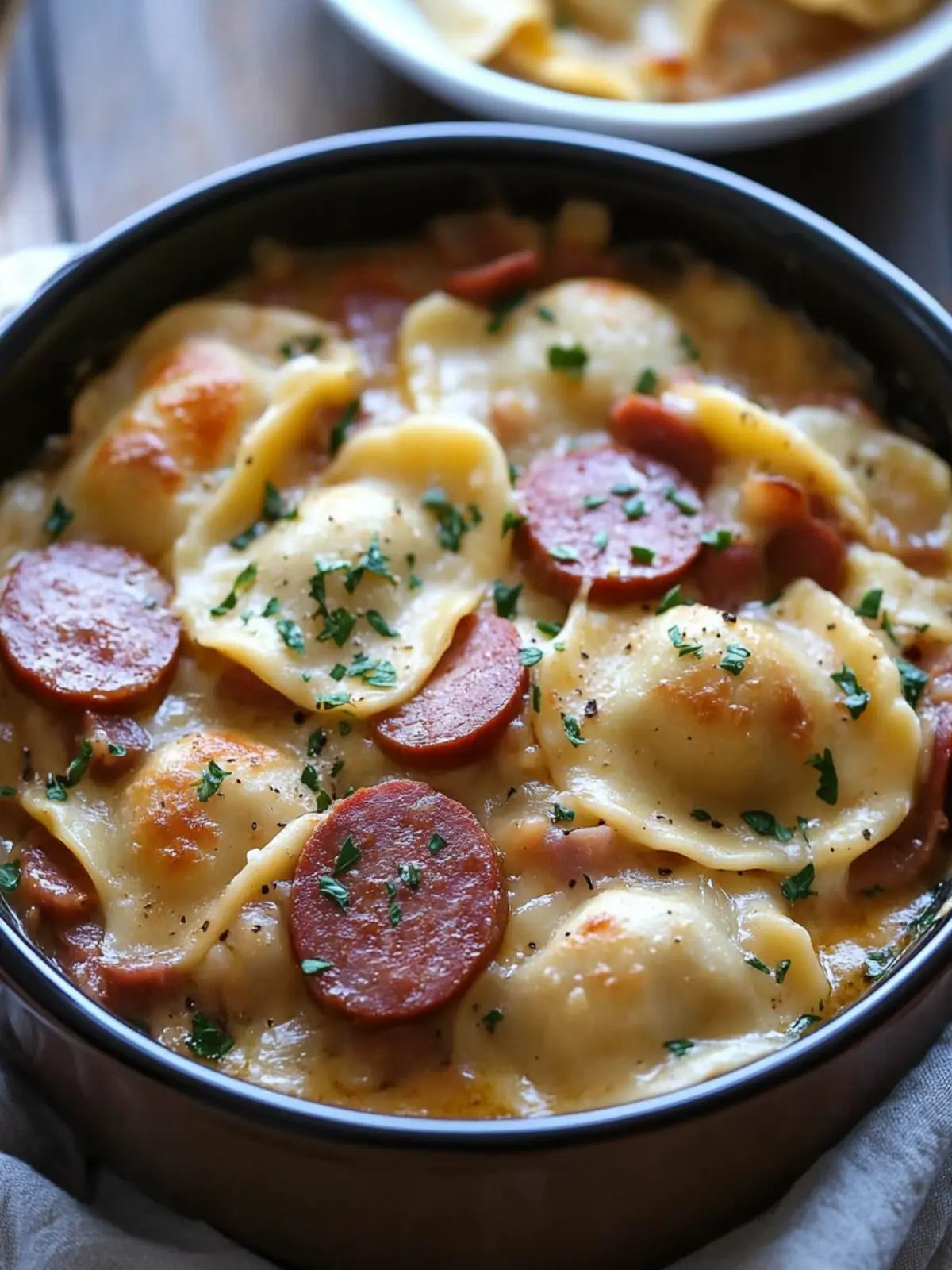 Cozy Crock Pot Pierogi Casserole with Kielbasa Recipe 4 Crock pot Pierogi Casserole with Kielbasa Recipe