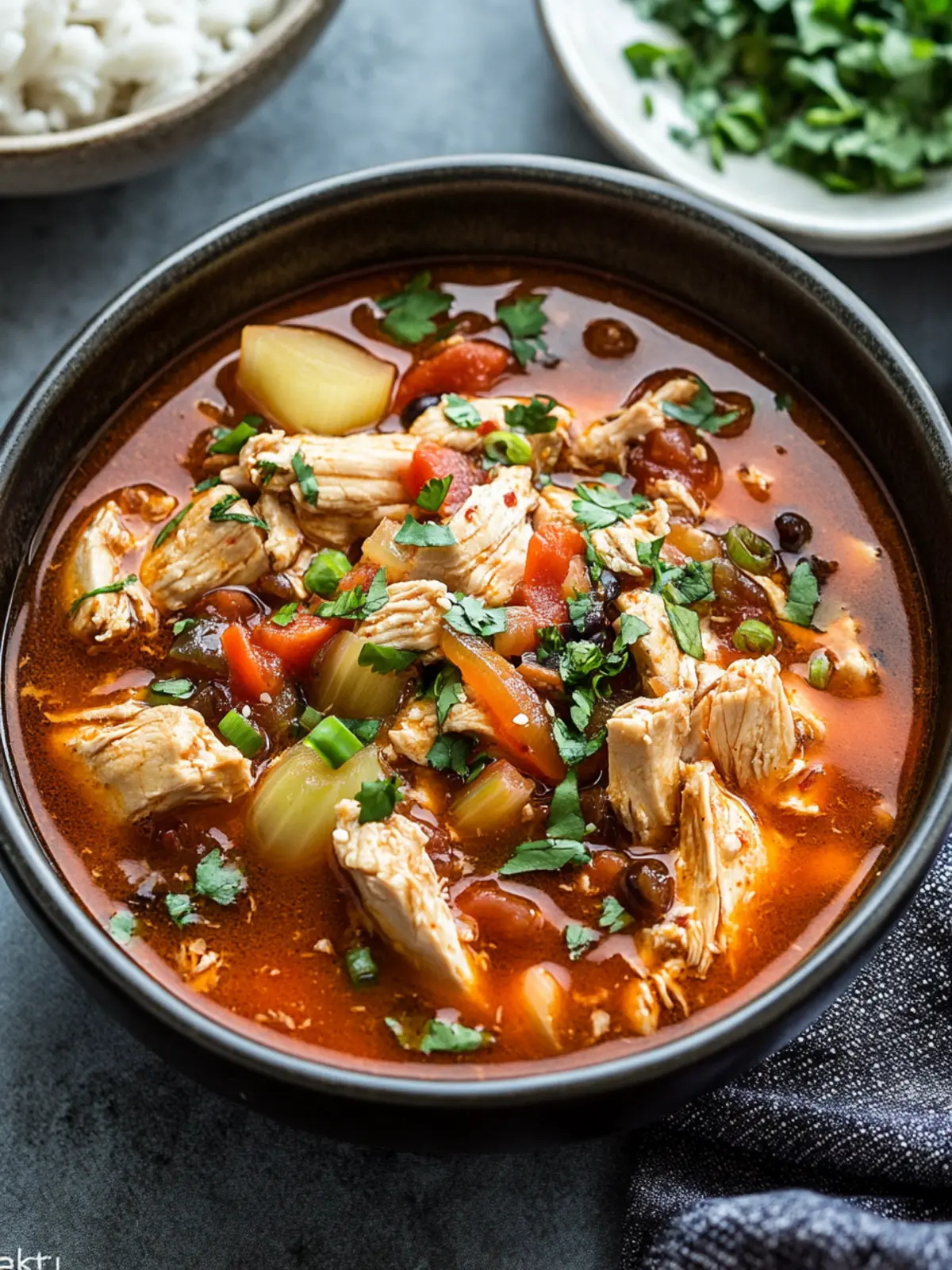 Slow Cooker Korean Chicken Stew