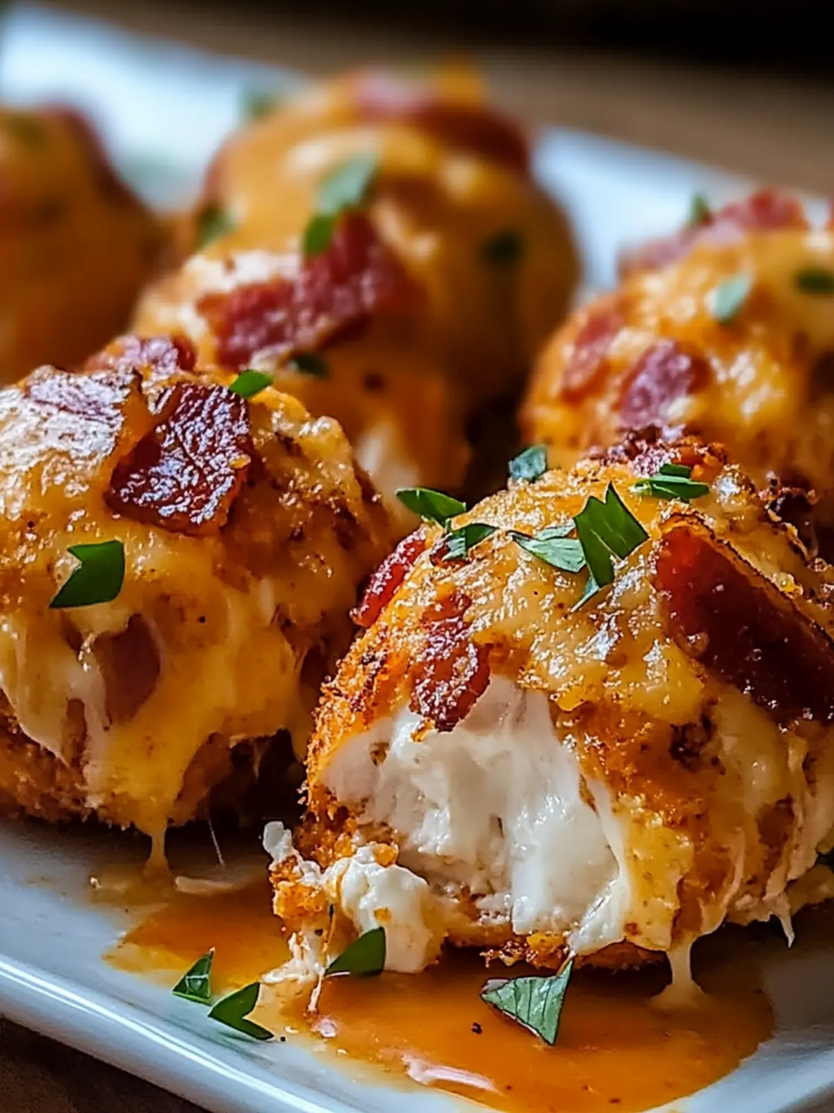 Buffalo Chicken Bacon Mozzarella Bombs for Game Day Bliss