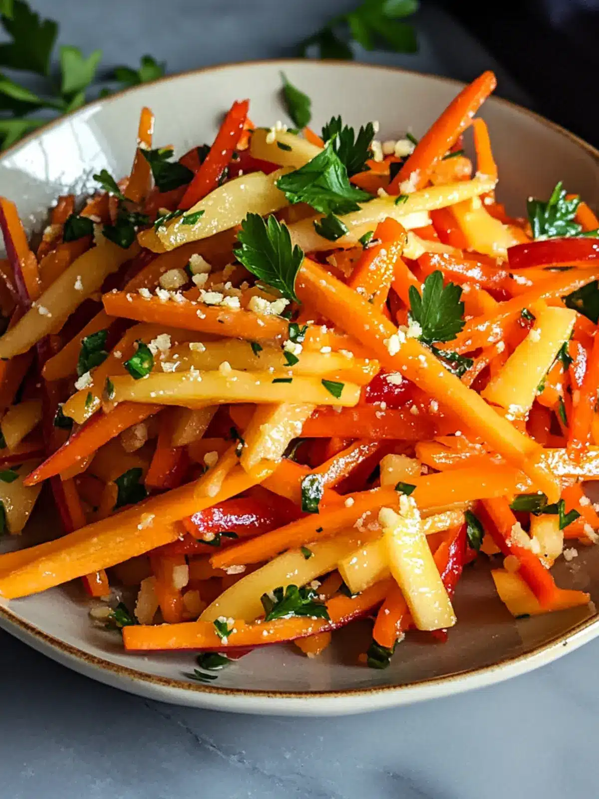 Fresh Carrot Apple Salad to Brighten Your Meal Prep Game 2 Carrot Apple Salad
