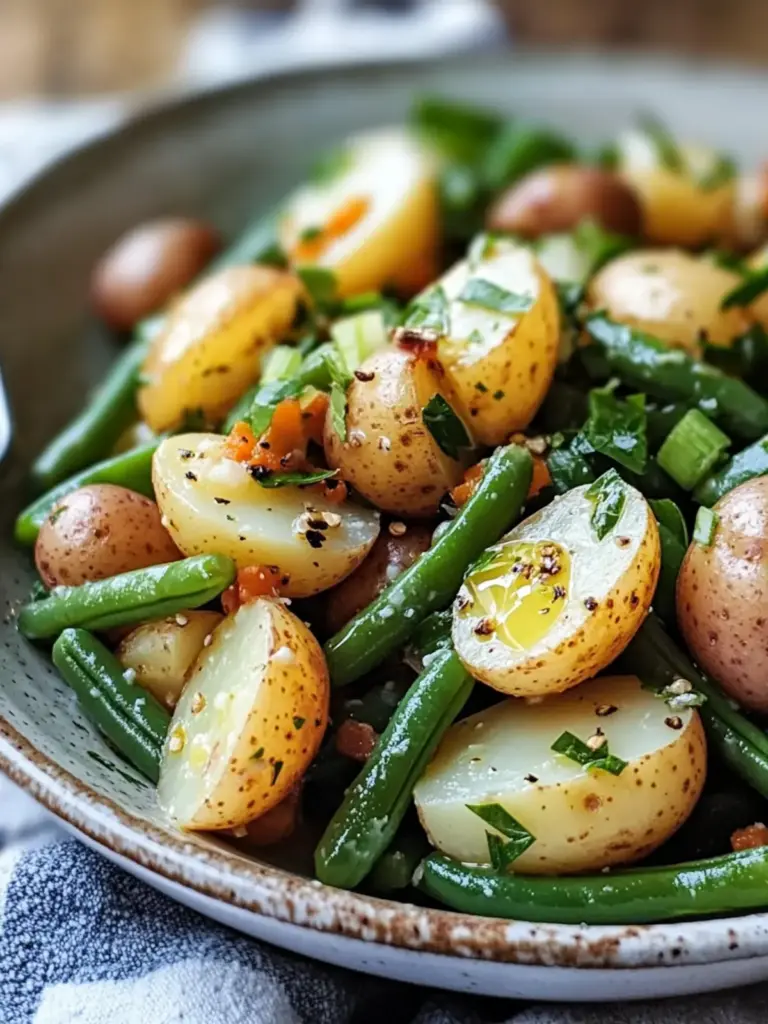 French-Style Potato and Green Bean Salad