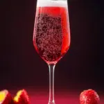 Kir Royale- Red drinks for Valentine’s