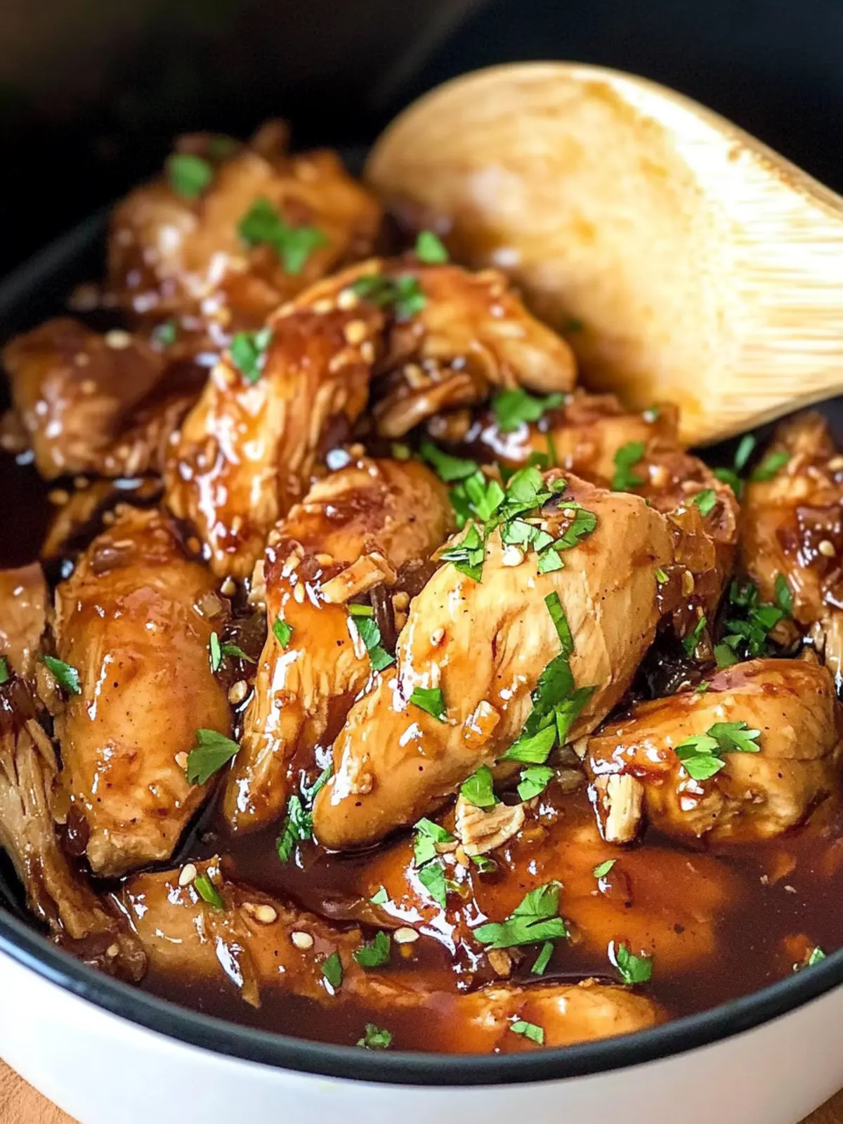 Slow Cooker Honey Garlic Chicken for Effortless Family Dinners 2 Slow Cooker Honey Garlic Chicken
