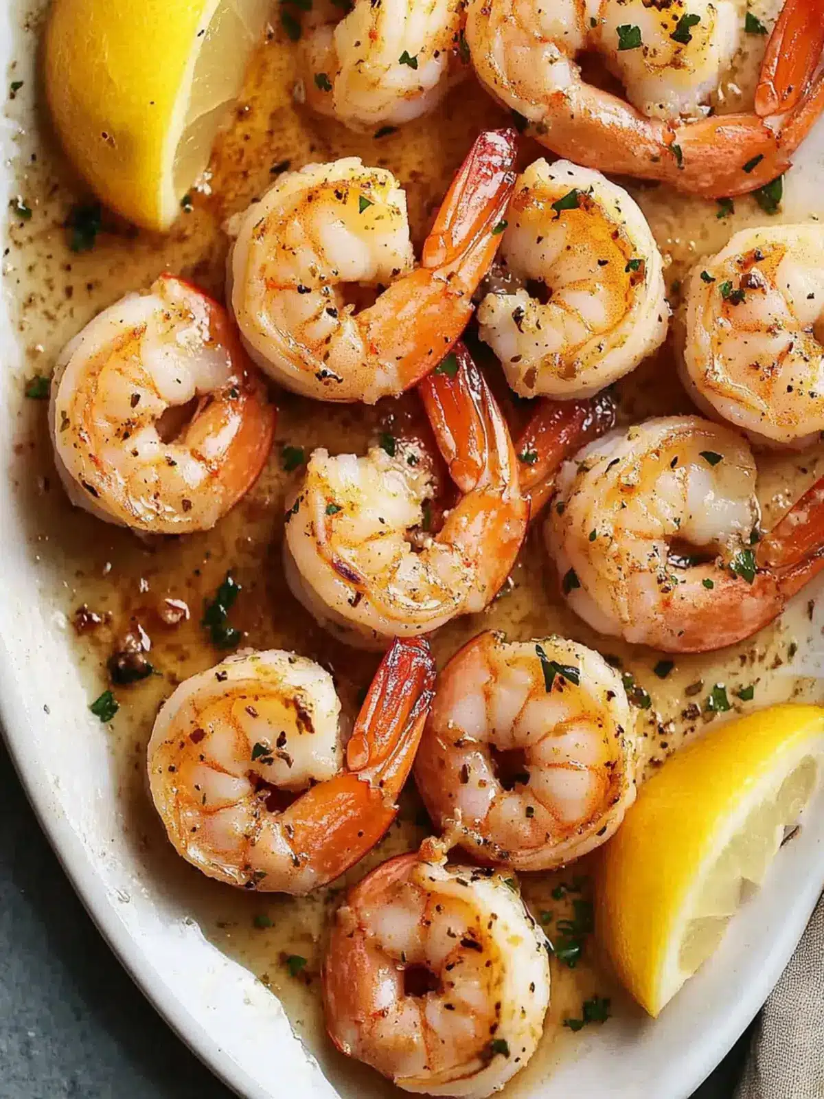 Sheet Pan Garlic Butter Shrimp