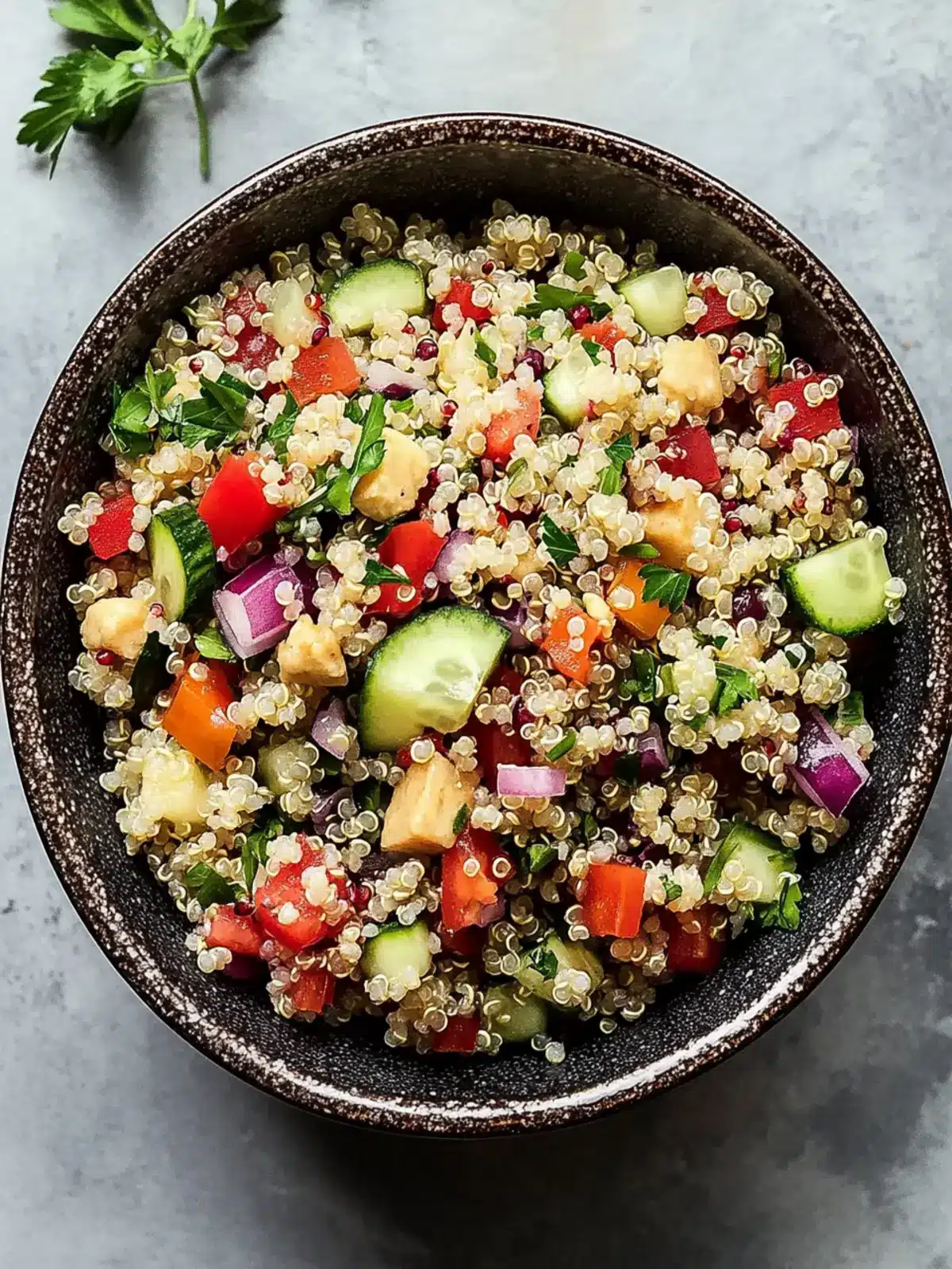 Zesty Quinoa Salad Recipe Bursting with Fresh Flavors 3 Quinoa Salad Recipe