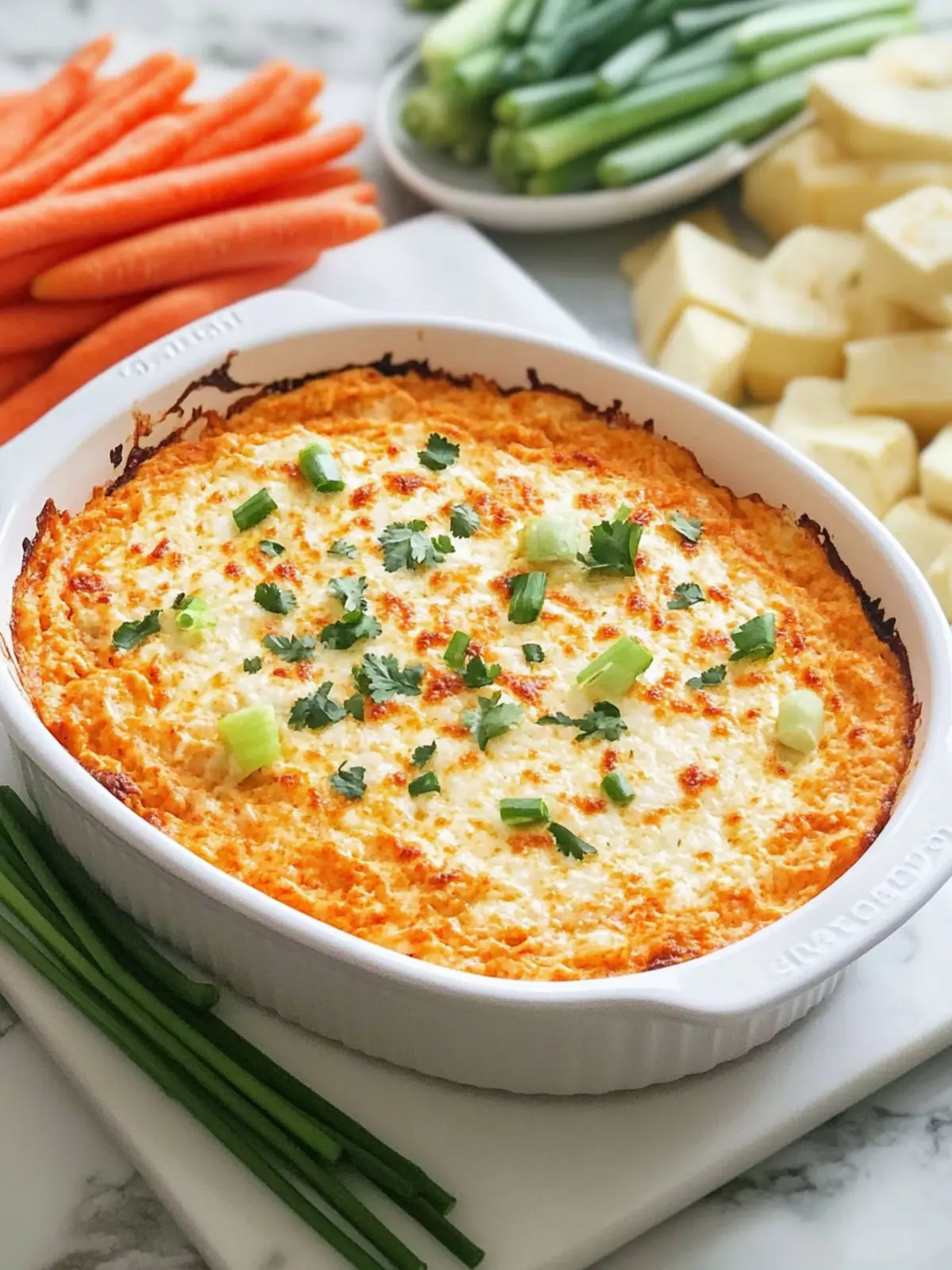 Healthy Buffalo Chicken Dip: Guilt-Free Comfort in Every Bite 5 Healthy Buffalo Chicken Dip