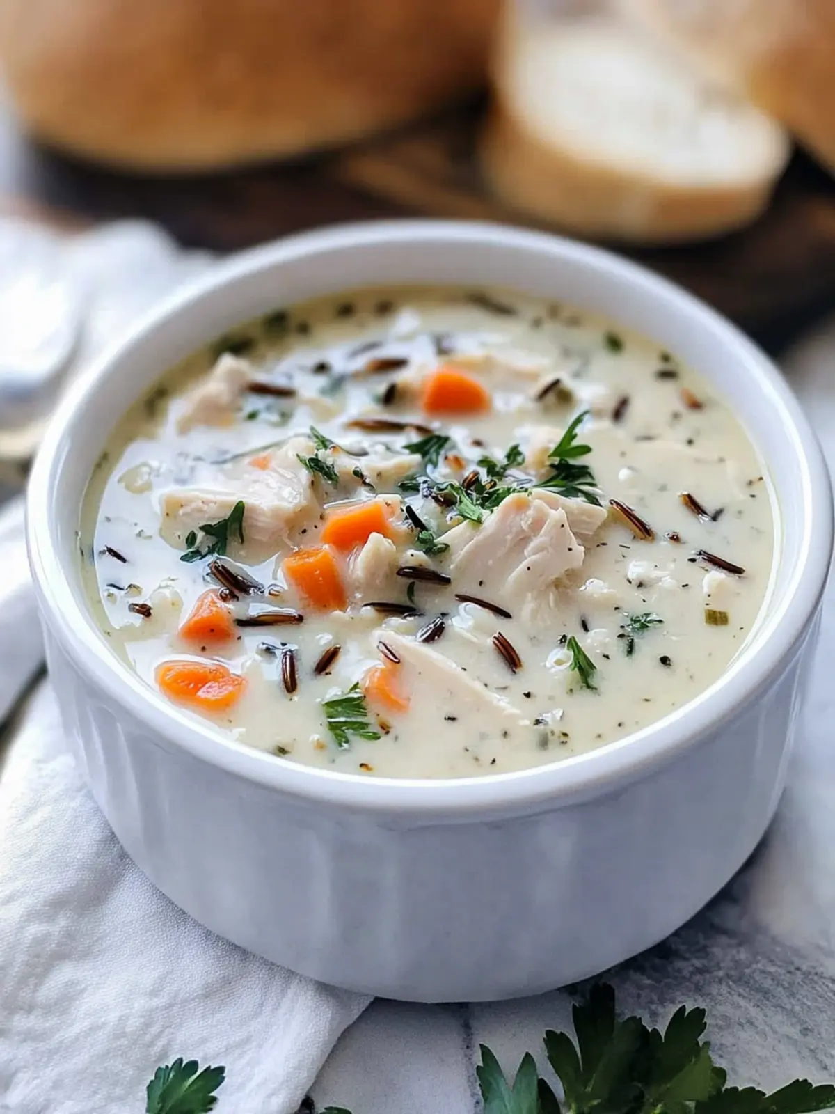 Creamy Chicken and Wild Rice Soup Recipe for Cozy Nights 5 Creamy Chicken and Wild Rice Soup Recipe