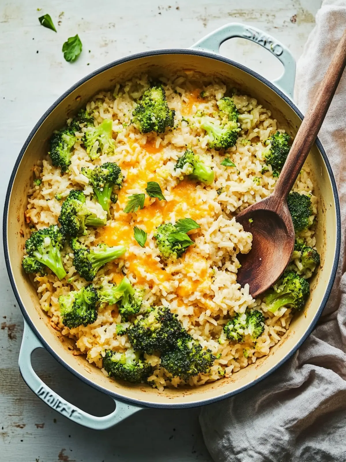 Skillet Broccoli-Cheddar Rice: Comfort Food Done Right 2 Skillet Broccoli-Cheddar Rice