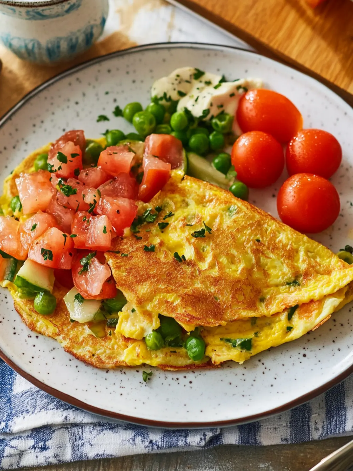 Savory Western Omelette: A Quick Hearty Breakfast Delight 3 Western Omelette
