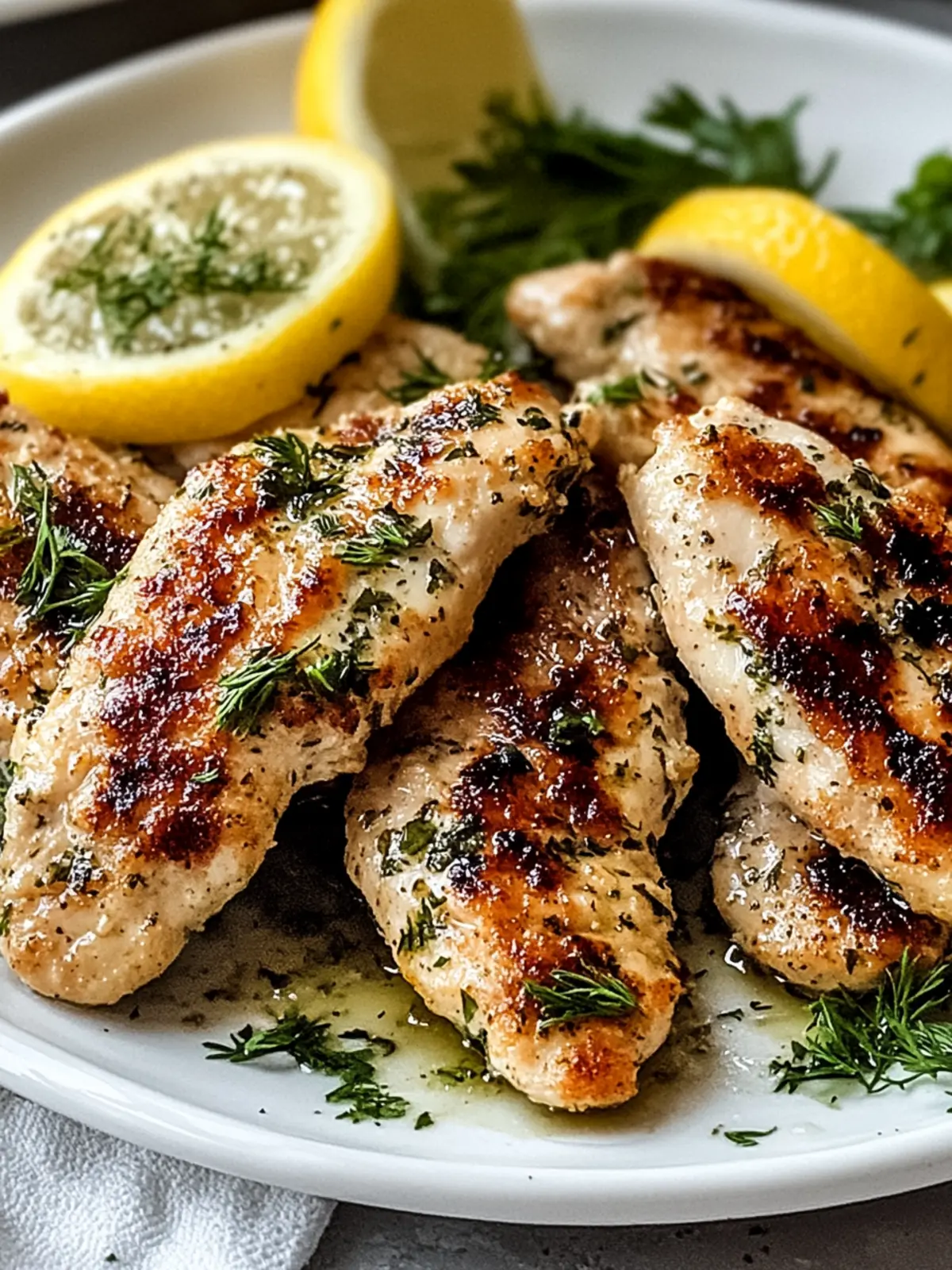 Delicious Greek Chicken Tenders with Zesty Lemon Flavor 5 Greek Chicken Tenders