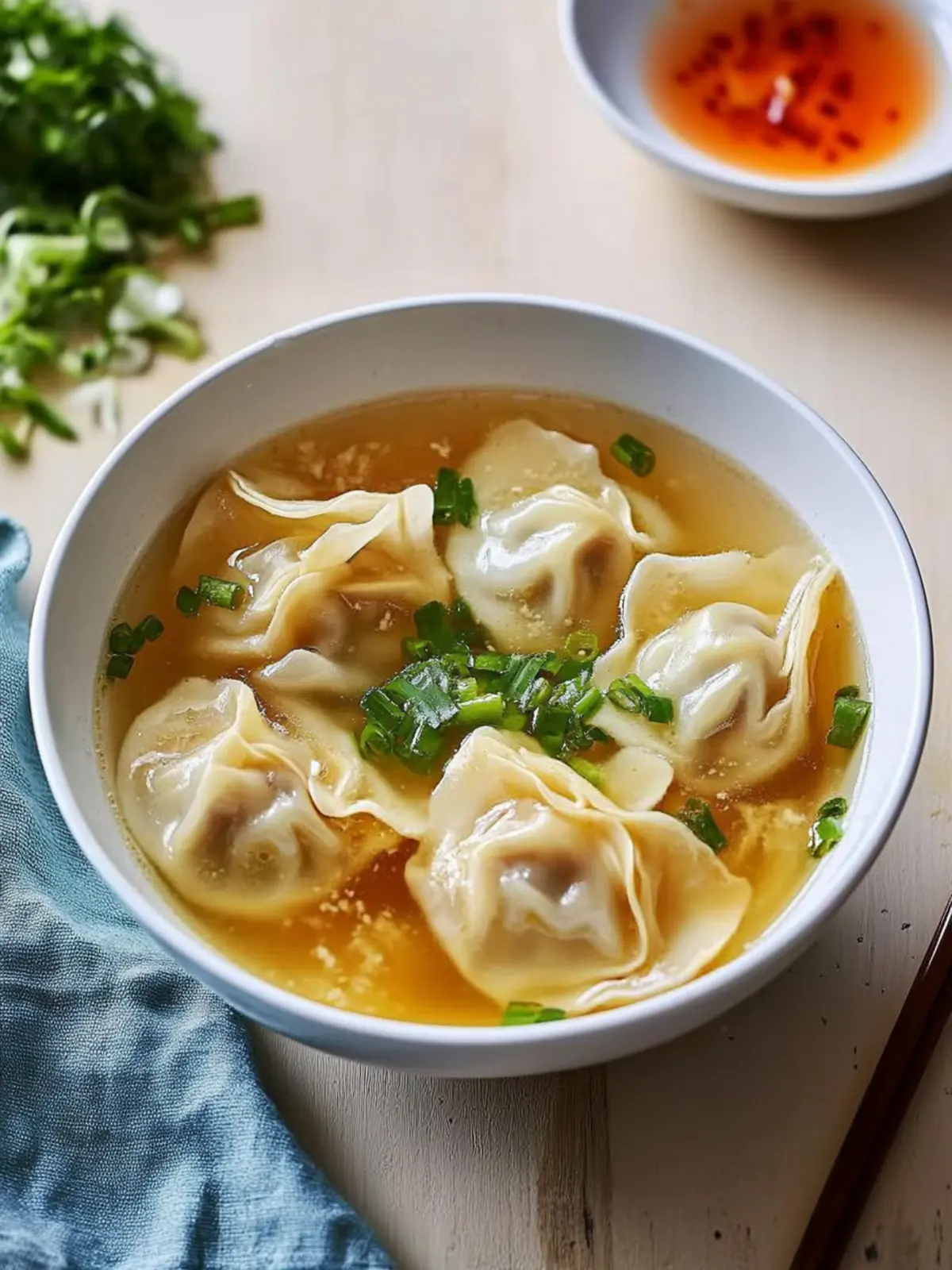 Delicious Wonton Soup for Your Lunar New Year Feast 4 Wonton Soup- Lunar New Year food ideas