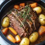 Savory Slow Cooker Garlic Herb Pot Roast for Cozy Nights 6 Slow Cooker Garlic Herb Pot Roast