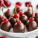 Chocolate Covered Cherries-Valentine’s Day snacks