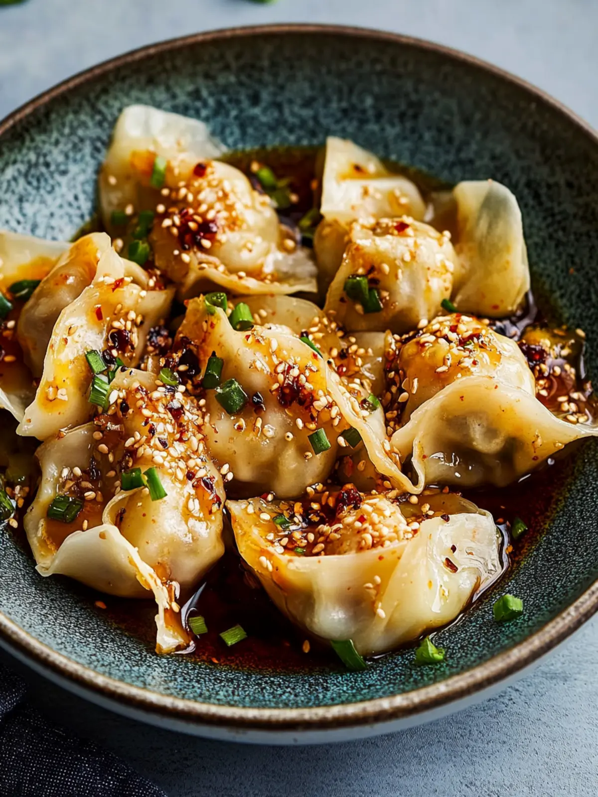 Homemade Chile Oil Wontons for Flavorful Celebrations 5 Chile Oil Wontons