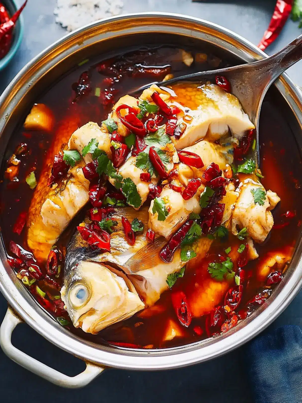 Sichuan Spicy Fish- Lucky foods for Chinese New Year