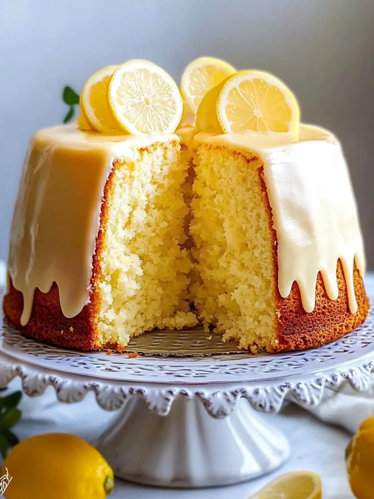 Delicious Lemon Cake to Die For