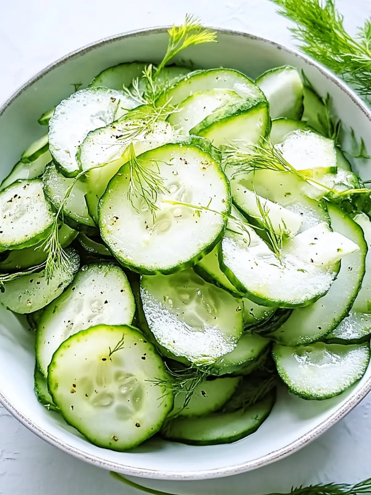 Hungarian Cucumber Salad