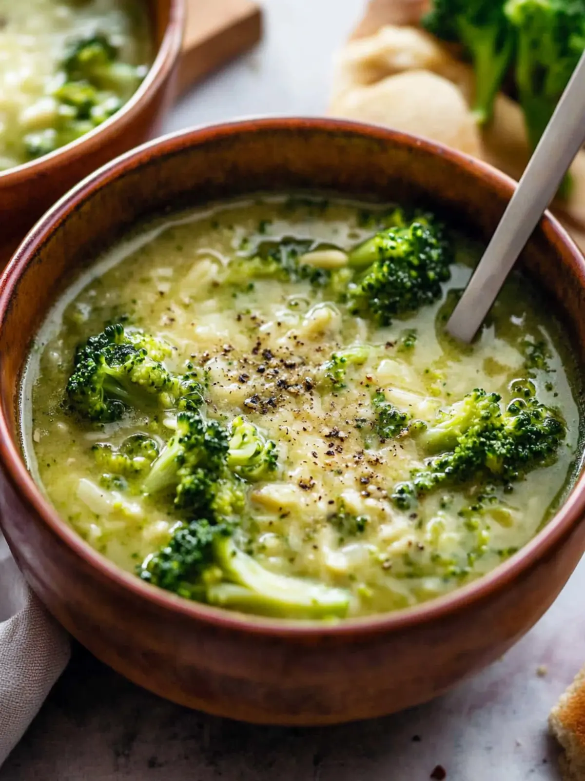 Savoring Garlic Italian Broccoli Soup: Quick Comfort Delight 3 Garlic Italian Broccoli Soup