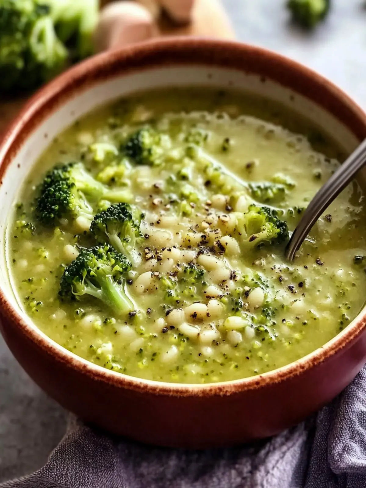 Savoring Garlic Italian Broccoli Soup: Quick Comfort Delight 2 Garlic Italian Broccoli Soup