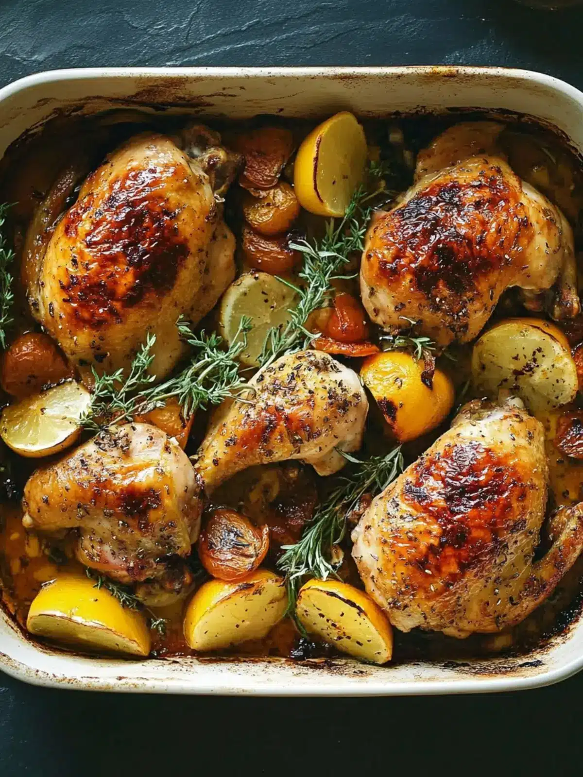 Roasted Chicken Provençal