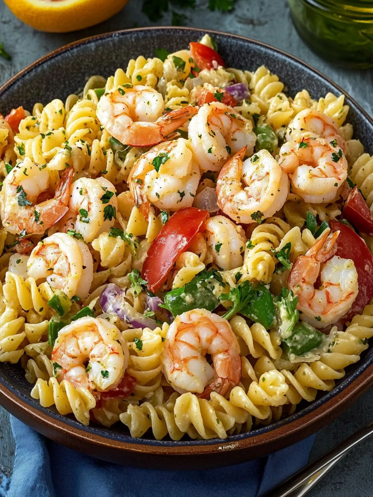 Zesty Shrimp Pasta Salad for a Fresh Summer Feast 4 Shrimp Pasta Salad