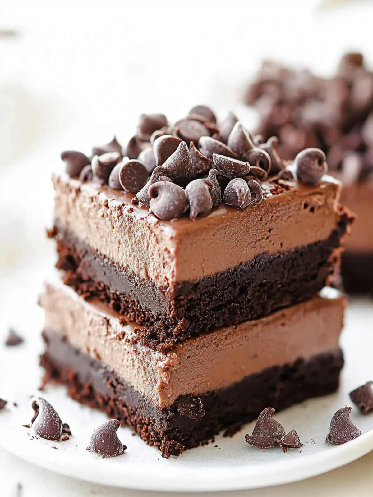 Decadent Death-By-Chocolate No-Bake Cheesecake Bars to Savor 3 Death-By-Chocolate No Bake Cheesecake Bars