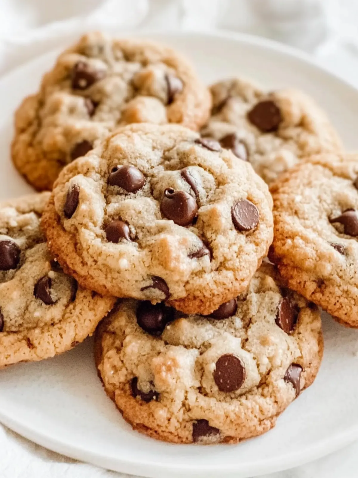 Thick & Fluffy Chocolate Chip Cookies