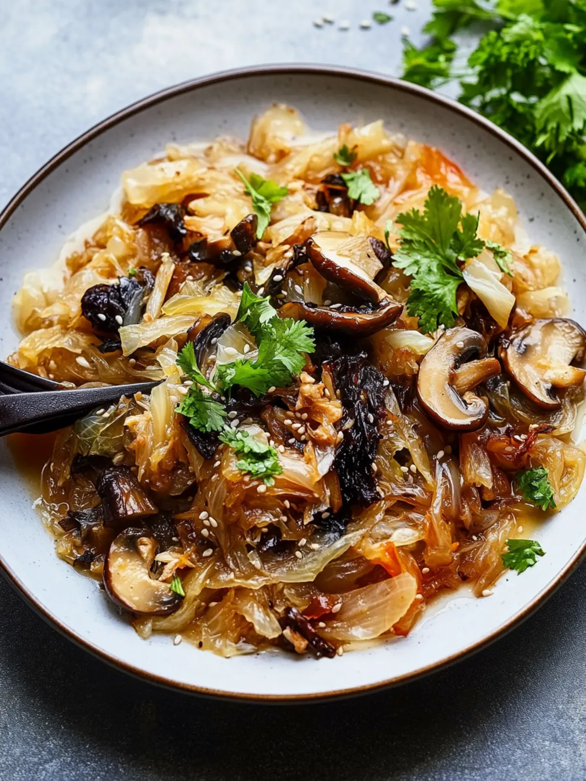 Delicious Chap Chye: Savory Braised Cabbage and Mushrooms 5 Chap Chye (Braised Cabbage and Mushrooms)