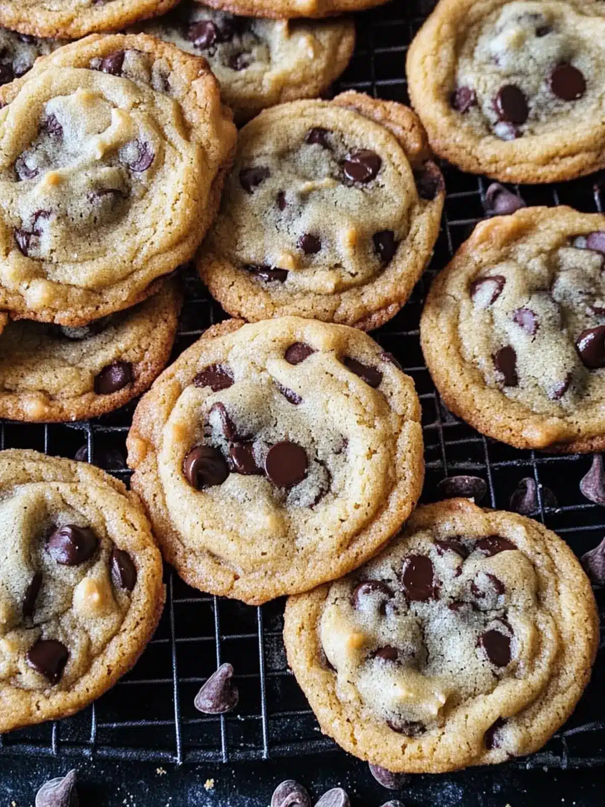 Thin & Chewy Chocolate Chip Cookies