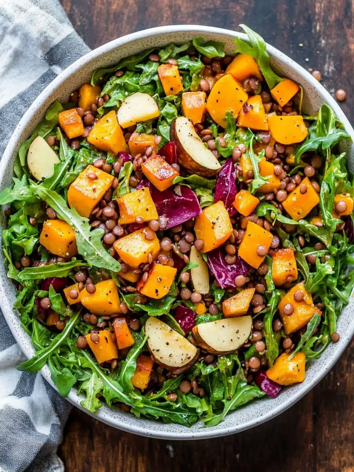 Harvest Butternut Squash Lentil Salad for Cozy Fall Days 3 Harvest Butternut Squash Lentil Salad