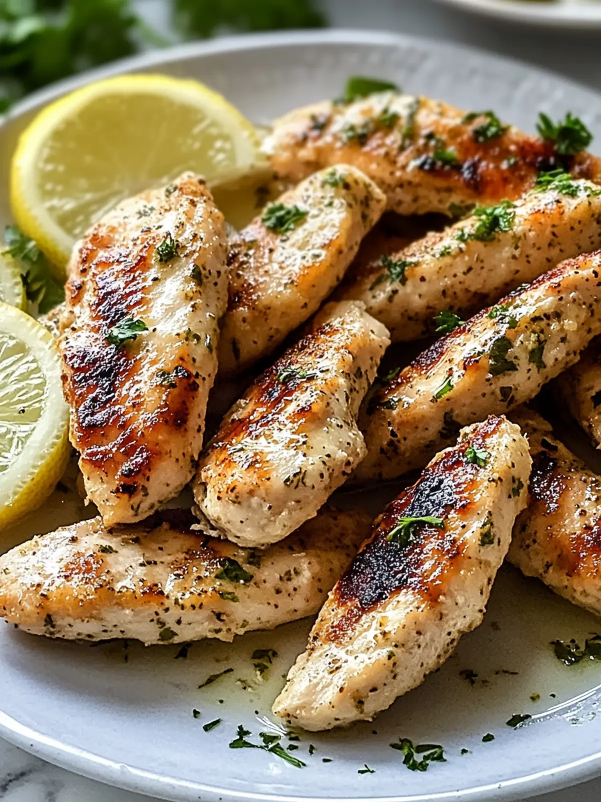 Delicious Greek Chicken Tenders with Zesty Lemon Flavor 3 Greek Chicken Tenders
