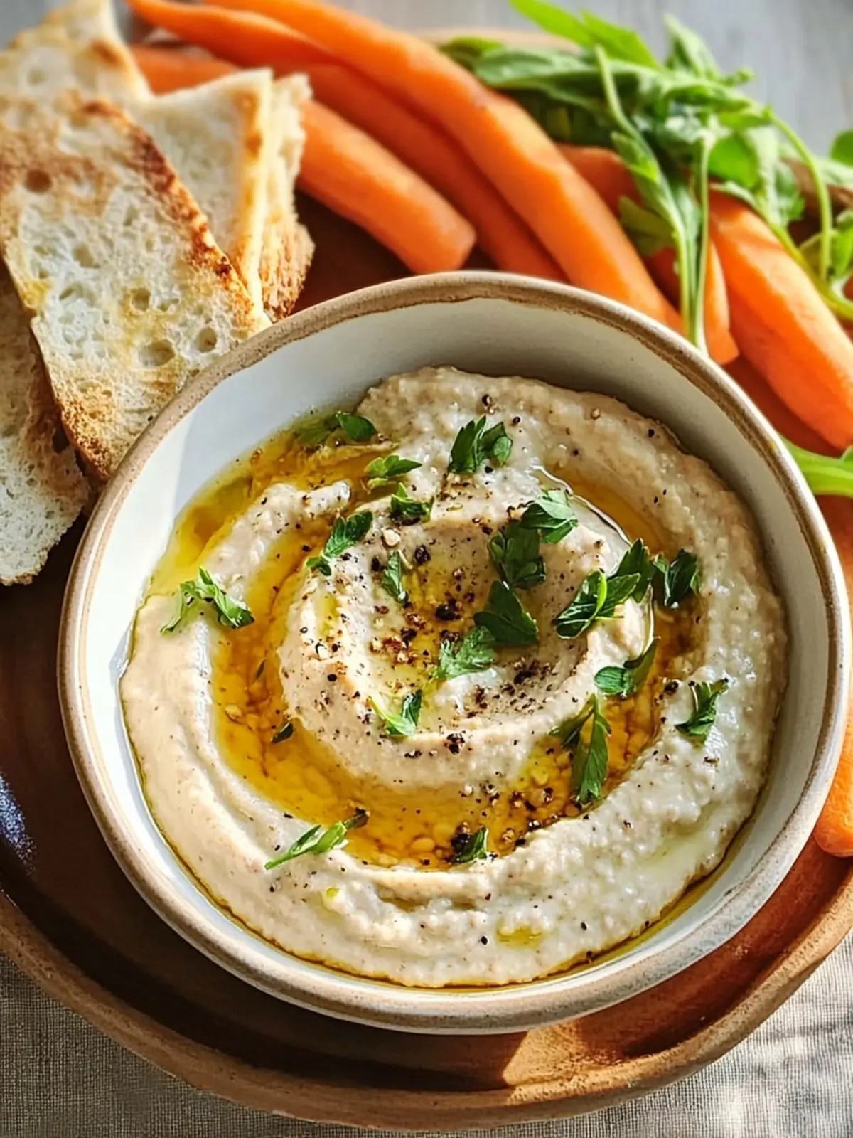 Delicious Butter Bean Dip with Spicy Garlic Drizzle You'll Love 2 Butter bean dip
