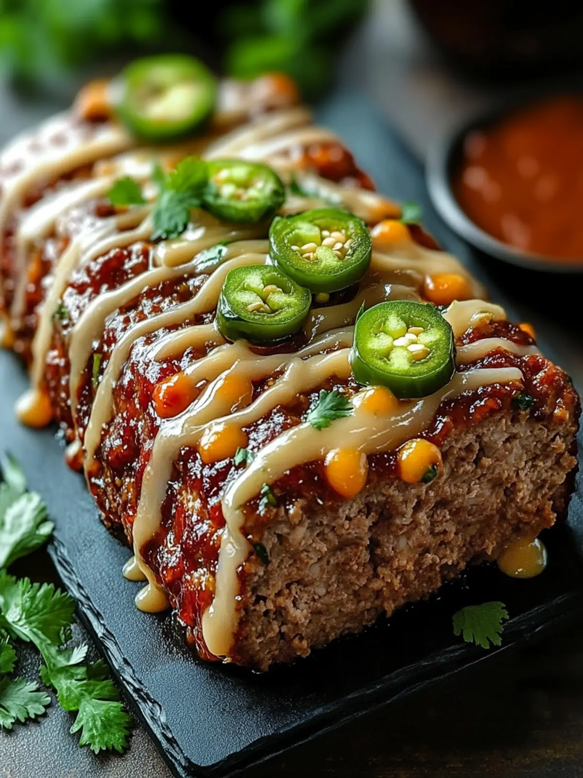 Smoky Jalapeño Popper Meatloaf Recipe