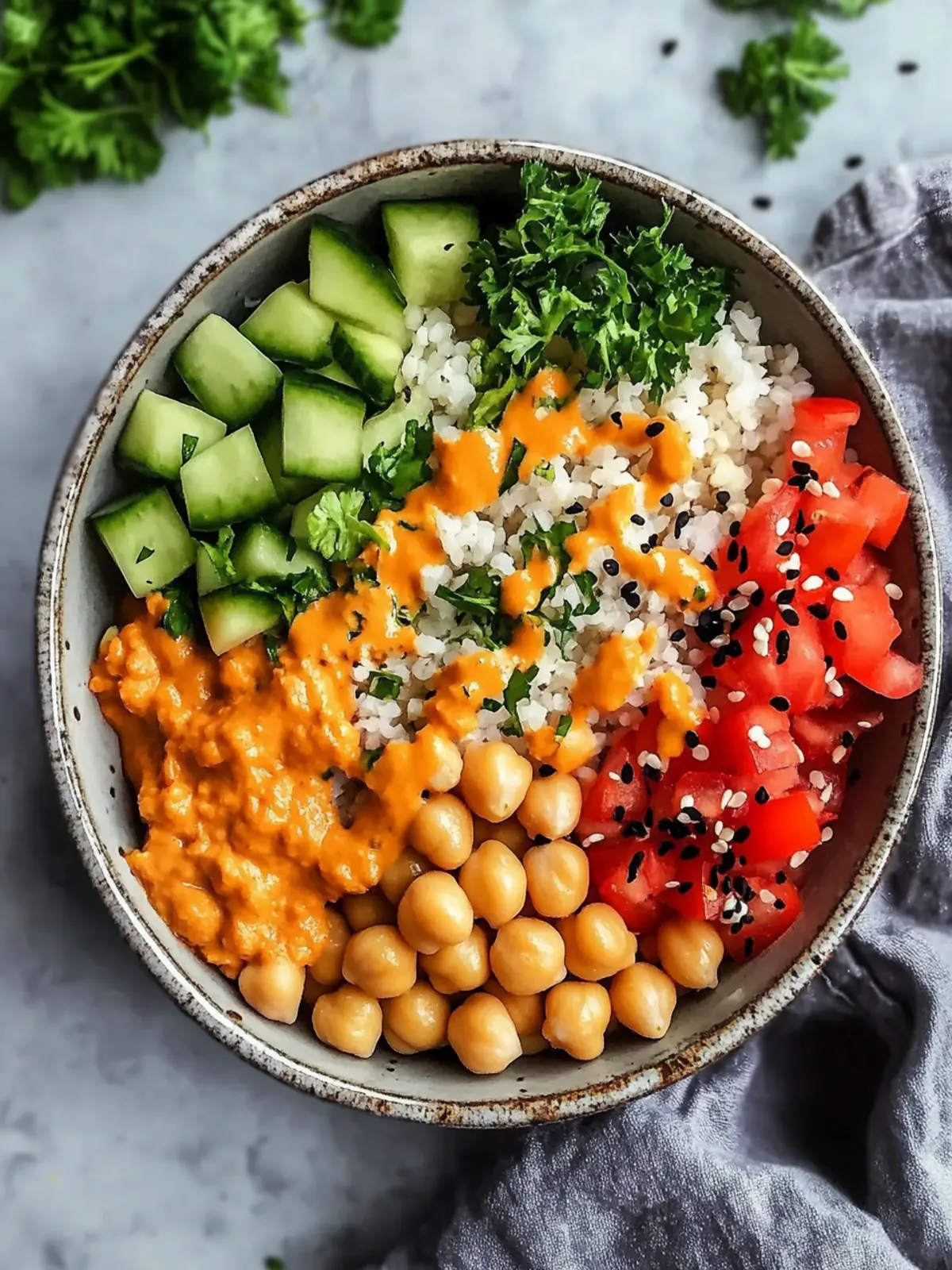 Delicious Peanut Chickpea Buddha Bowl Ready in 10 Minutes 2 Peanut Chickpea Buddha Bowl
