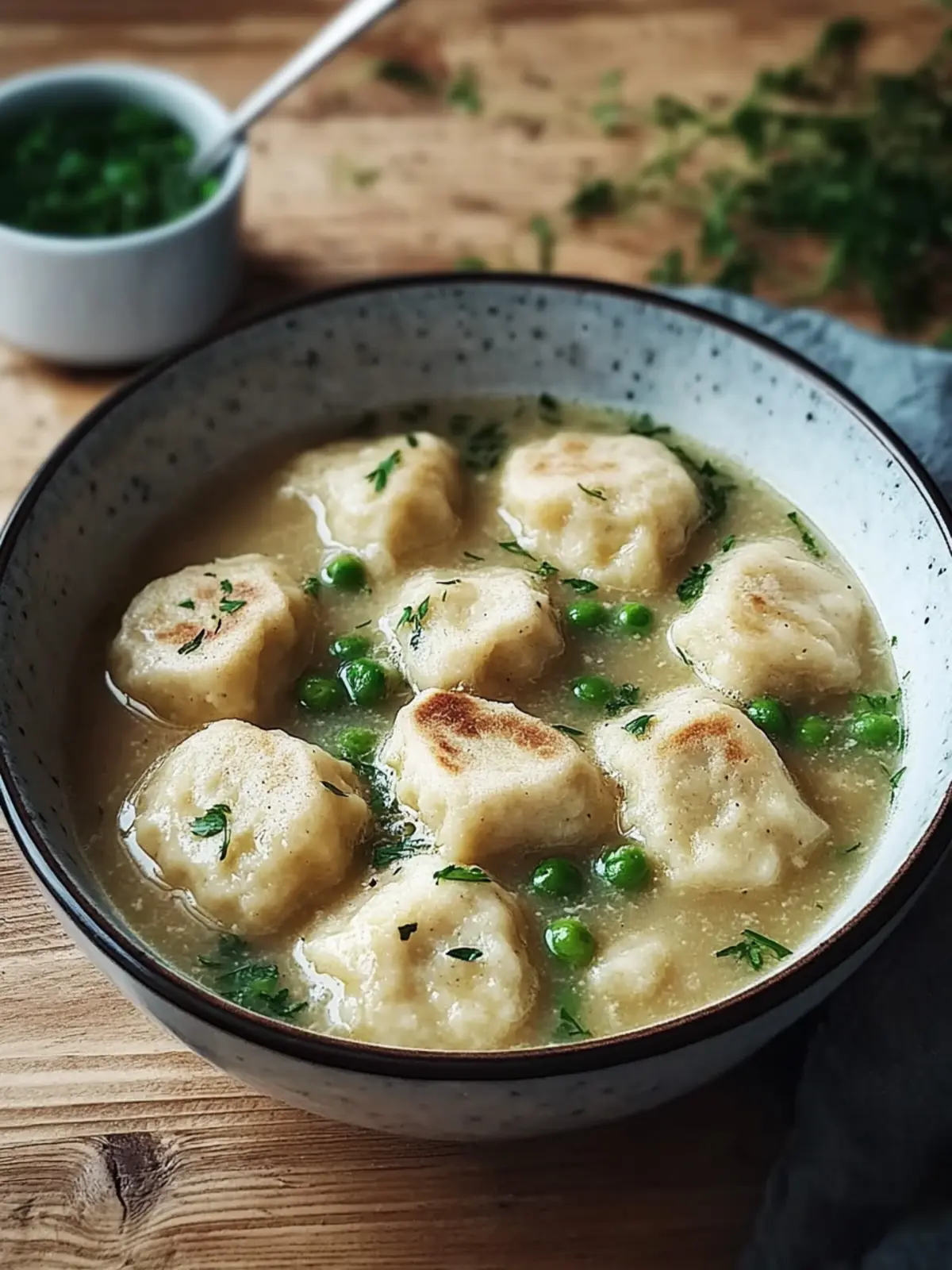 Sourdough Dumplings for Soup