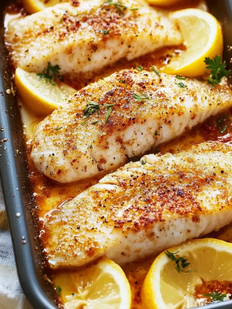 Baked Tilapia