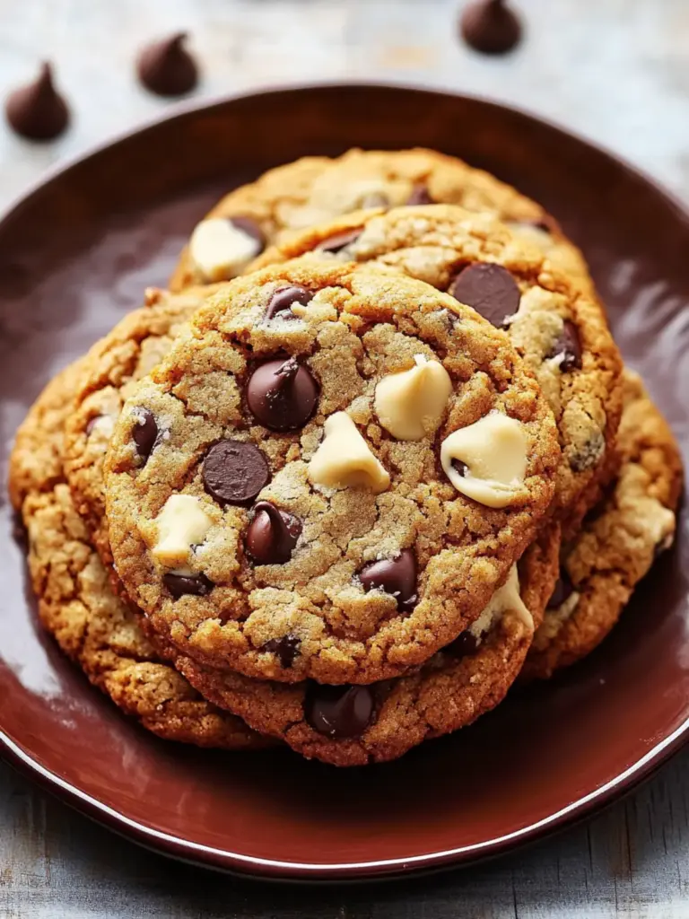 Pumpkin Spice Chocolate Chip Cookies